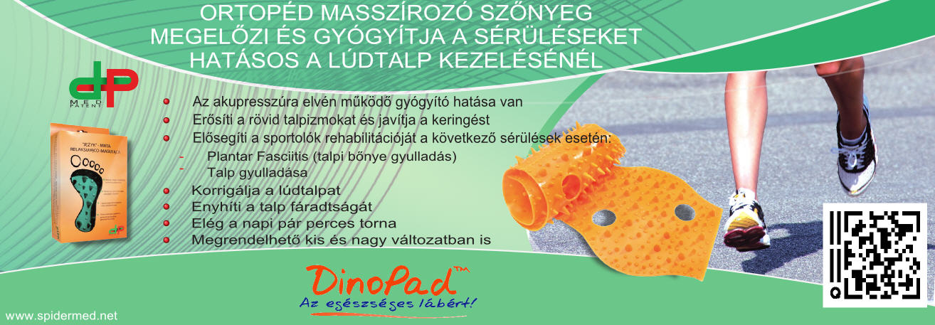 A talp egészsége - DinoPad - Lúdtalp kezelése