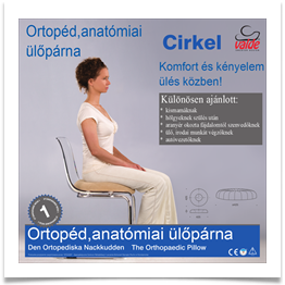  NAGYOBB méret - - - Valde Anatómiai ülopárna S7