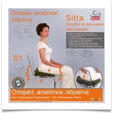  NAGYOBB méret - - - Valde Anatómiai ülopárna S1